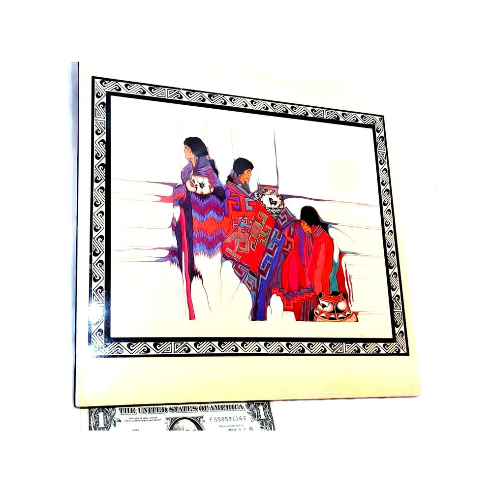 AMADO M. PENA JR. Ceramic Tile Display Wall Art,Southwestern, Native American
